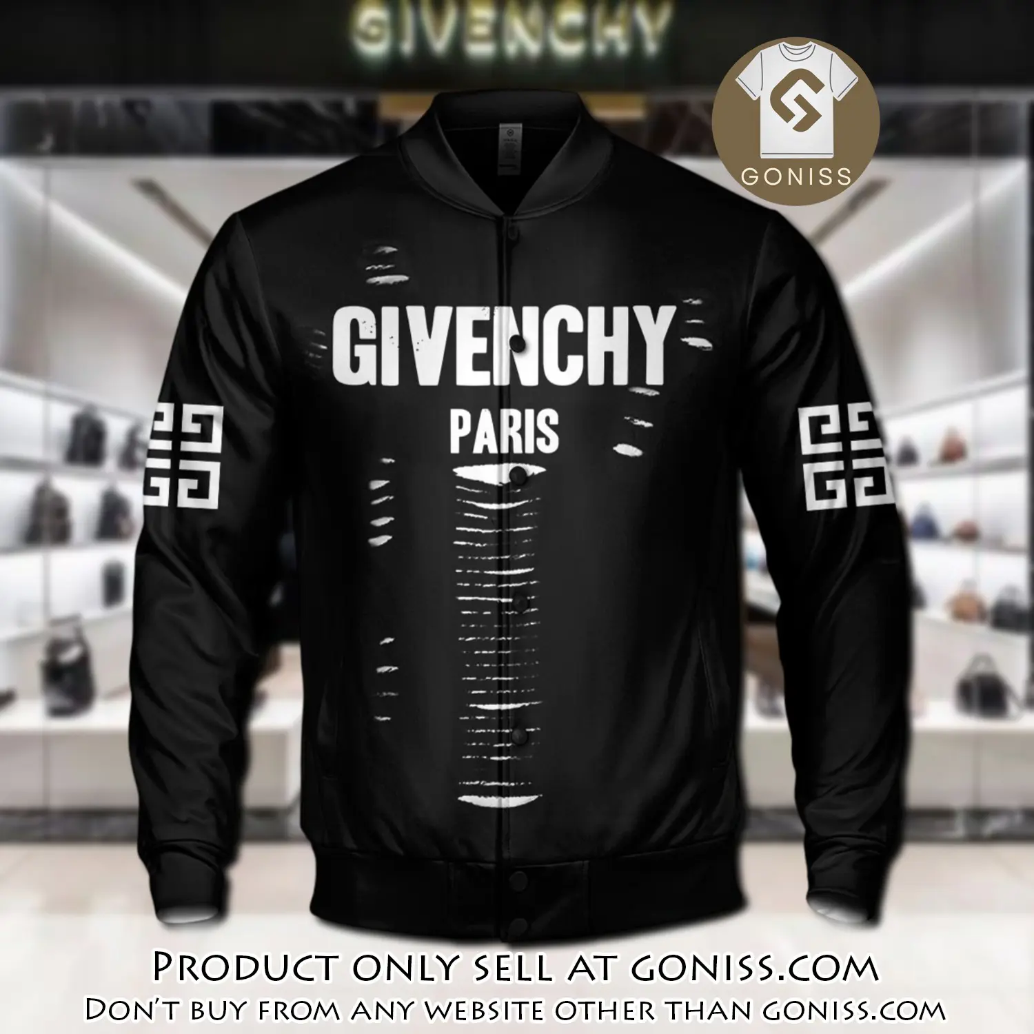 Luxury givenchy varsity premium baseball jacket bjv1049 gn0800925